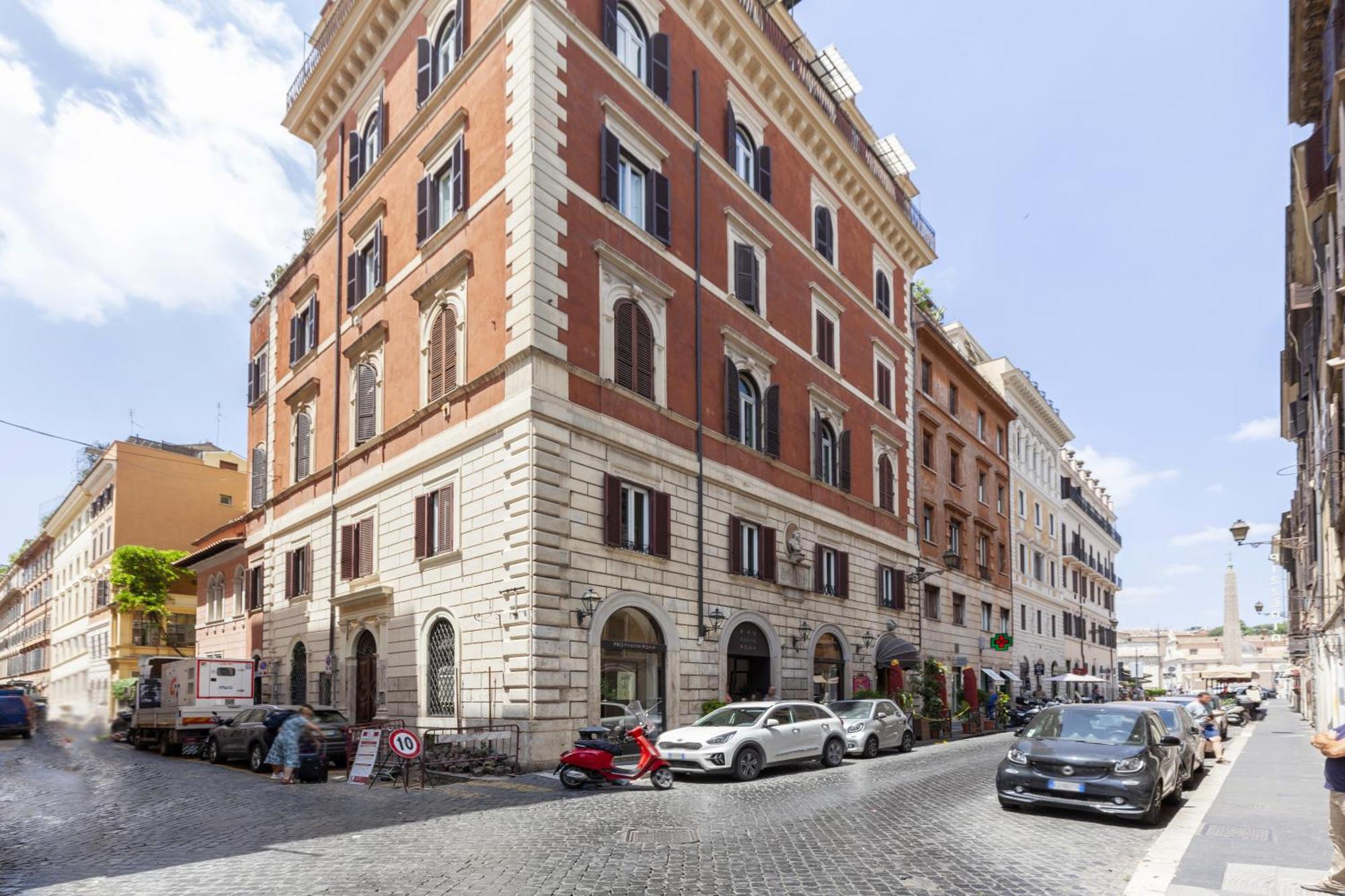 Spanish Steps Historic Apartment Rome Exterior photo